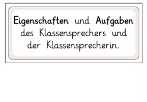Vorschau - Poster - Klassensprecher_in - Eigenschaften, Aufgaben & Plakat - Seite 2