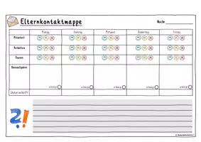 Vorschau - Anderer Materialtyp - Elternkontaktmappe (Elternkontakt) - Seite 3