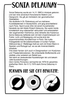 Vorschau - Arbeitsblätter - Sonia Delaunay - Steckbrief und Weitermalbilder für den Kunstunterricht - Seite 2