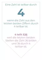 Vorschau - Poster - Teilbarkeitsregeln – Wimpelkette - Seite 3