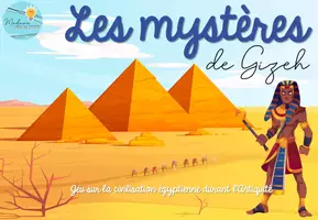 Aperçu - Jeux - Les mystères de Gizeh - Page de couverture