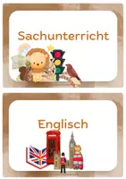 Vorschau - Bildkarten - Materialpaket Bundle Löwenklasse - Seite 2