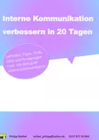 Vorschau - Text - Unternehmenskommunikation 20 Tage Plan - Deckblatt