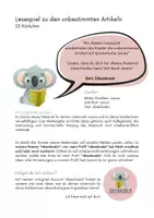 Vorschau - Spiele - Ich habe - Wer hat? / Lesespiel - unbestimmter Artikel /Begleiter 2.Klasse - Seite 1