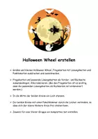 Vorschau - Spiele - 🎃 HALLOWEEN GRAMMAR WHEELS 🕸️ (Materialpaket) - Seite 1