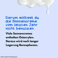 Vorschau - Präsentationen/Tafelbilder - APPETIZER ERSTE HILFE: Infoeinheit Sonnencreme - Seite 3