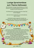 Vorschau - Arbeitsblätter - 🎃 HALLOWEEN 👻 (Materialpaket Deutsch) - Seite 1