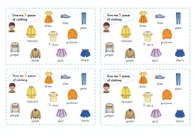 Vorschau - Spiele - Clothes - Activation Card / Daily Small Talk - Seite 3