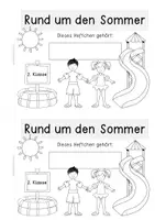 Vorschau - Arbeitsblätter - Sommerheftchen 2. Klasse - Seite 2