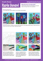 Vorschau - Stundenentwürfe - kinder.kunst.klasse - KREATIVREPORT - Gerard - Mustermix-Landschaft - Seite 2