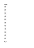 Aperçu - Feuilles d'exercices - Dossier de livrets, tables de multiplication - Page 1