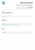 Vorschau - Arbeitsblätter - Notenblatt - Reise zu dir durch Meditation - Seite 1