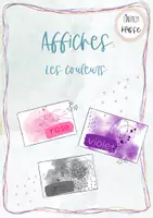 Vorschau - Arbeitsblätter - Materialpaket: Les couleurs - Die Farben - Seite 1