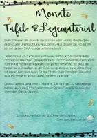 Vorschau - Spiele - Monate Tafel- und Legematerial - Seite 1