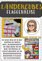 Vorschau - Arbeitsblätter - Ländercubes - Flaggen und Länder der Welt - Deckblatt