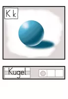 Vorschau - Präsentationen/Tafelbilder - Buchstabe K - Bild- und Wortkarten - Buchstabeneinführung DaZ / Deutsch - Seite 2