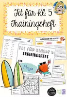 Vorschau - Arbeitsblätter - Fit für Klasse 5 - Trainingsheft Deutsch Sommer - Deckblatt