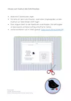 Vorschau - Arbeitsblätter - Nähen und Textiles Gestalten im Unterricht: Tic tac toe Beutel nähen - Seite 1