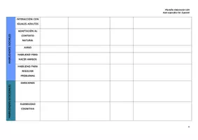 Vista previa - Unidades / Secuencias / Situaciones de Aprendizaje - Plantilla Unidad Didáctica para aula de Ed. Especial - página 3