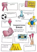 Vorschau - Arbeitsblätter - Sommerferien Bingo - Nach den Sommerferien - Schulstart - Seite 1