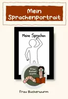 Vorschau - Arbeitsblätter - Mein Sprachenportrait: Zeichne deine Sprachen - Deckblatt