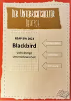 Vorschau - Stundenentwürfe - Realschulabschlussprüfung Deutsch 2022/2023 BW - Rundum-Paket - Deckblatt