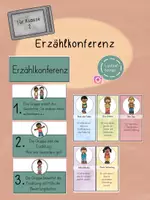 Vorschau - Präsentationen/Tafelbilder - Erzählkonferenz - Deckblatt