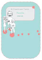 Vorschau - Fördermaterial/Inklusion - Cliparts - Familie - Gebärdensprache - Deckblatt