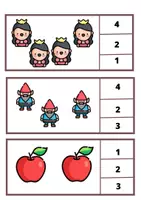 Vista previa - Unidades / Secuencias / Situaciones de Aprendizaje - Juego ABN con temática Blancanieves - página 2