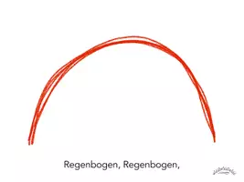 Vorschau - Mal- und Bastelvorlagen - Malgeschichte / rhythmisches Zeichnen „REGENBOGEN (6- & 7-farbig)“ (diverse Versionen u.a. mit & ohne Silbentrennern, im Querformat für Beamer / Tablet etc.) - Seite 3