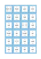 Vorschau - Spiele - Irregular Verbs Activity - Find the correct pair (Remember!) - Seite 1