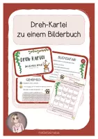 Vorschau - Stationenlernen - Dreh-Kartei zum Bilderbuch "Jim ist mies drauf" - Deckblatt