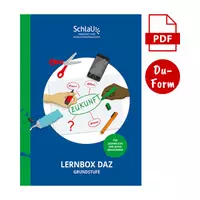 Vorschau - Arbeitsblätter - SchlaU-Lernbox DaZ - Grundstufe in Du-Form | SchlaU - Deckblatt