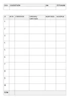 Vorschau - Lehrpläne/Lehrermaterial - Blanko- Vorlage für eine Sequenzplanung - Seite 1