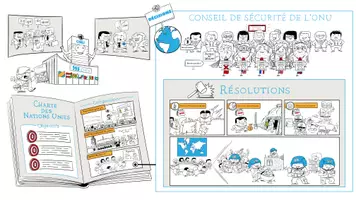 Aperçu - Fiches - À quoi sert le conseil de l'ONU ? - Page de couverture