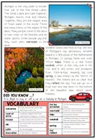 Vorschau - Spiele - USA - Michigan (Fact Sheets, Worksheets and Games) - Seite 3