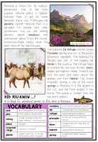 Vorschau - Arbeitsblätter - USA - Montana (Fact Sheets, Worksheets and Games) - Seite 3