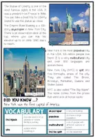 Vorschau - Arbeitsblätter - USA - New York (Fact Sheets, Worksheets and Games) - Seite 3