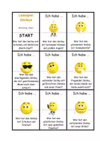Vorschau - Spiele - Lesespiel Smileys - Deckblatt