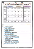 Vorschau - Arbeitsblätter - Personal pronouns and possessive adjectives • ABs mit Musterlösung - Seite 3