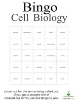 Vorschau - Spiele - Cell Biology Bingo - Great for Review and Cover Lessons - Seite 3