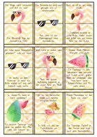 Vorschau - Spiele - Lesespiel -Flamingos (ab 2. Klasse) - Seite 1