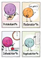 Vorschau - Mal- und Bastelvorlagen - Klassenrat - Ämter Karten und Rollen (Grundschule / Sekundarstufe 1) - Seite 1