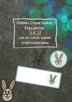 Vorschau - Mal- und Bastelvorlagen - kleines Clipartpaket Klassentier HASE zum Gestalten eigener Namenskärtchen und Arbeitsmaterialien - Deckblatt
