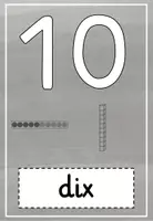 Vorschau - Poster - Zahlenplakate 10-100 (Französisch) - Seite 1