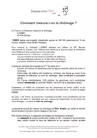 Aperçu - Fiches - Comment mesure-t-on le chômage ? - Page 2