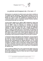 Aperçu - Fiches - Le pétrole est-il toujours de « l’or noir » ? - Page 2