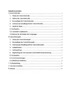 Vorschau - Stundenentwürfe - Schriftliche Planung zu Würfelnetzen Klasse 3 - Seite 1