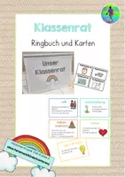 Vorschau - Anderer Materialtyp - Klassenrat - Ringbuch & Karten (ohne Parlament/Kinderkonferenz) - Deckblatt