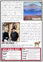 Vorschau - Arbeitsblätter - USA - New Hampshire (Fact Sheets, Worksheets and Games) - Seite 3